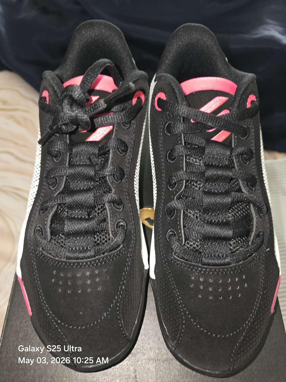 Air Jordan Luka .77 'Black Hyper Pink' 4M/ 5.5W. New In Box